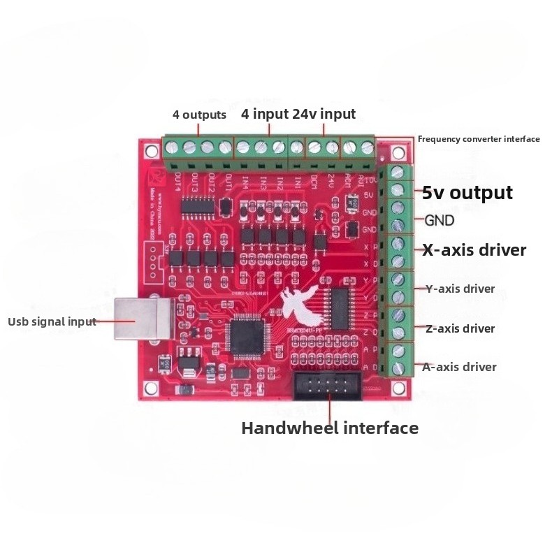 Breakout board CNC USB MACH3 1 - đánh giá và giá Mach3 Usb Cnc Controller 4 Axis 100Khz